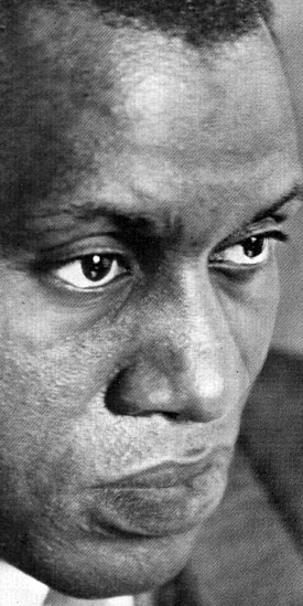 Paul Robeson portrait, undated.