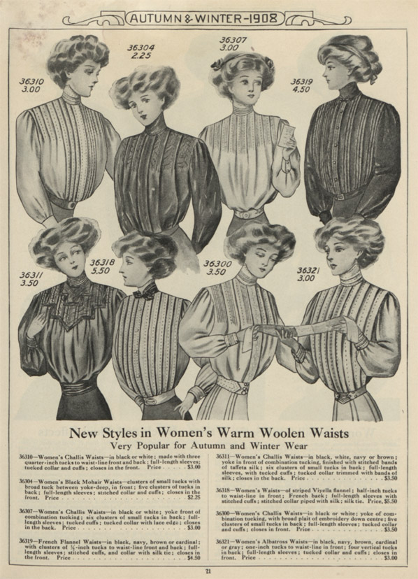 The Betsy-Tacy Encyclopedia: What Is a Shirt Waist?